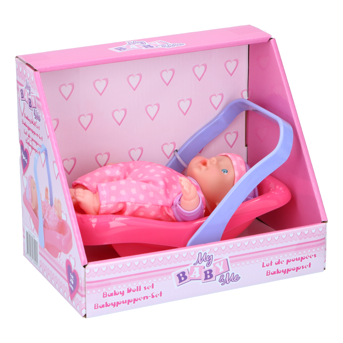My Baby & Me Baby Pop Set - Baby Pop - 20 CM - Roze - maximondo