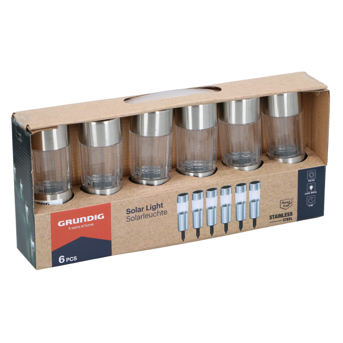 Grundig Tuinverlichting Solar Lamp - maximondo