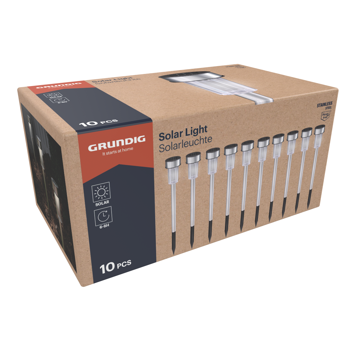 Grundig Solar Tuinverlichting - maximondo