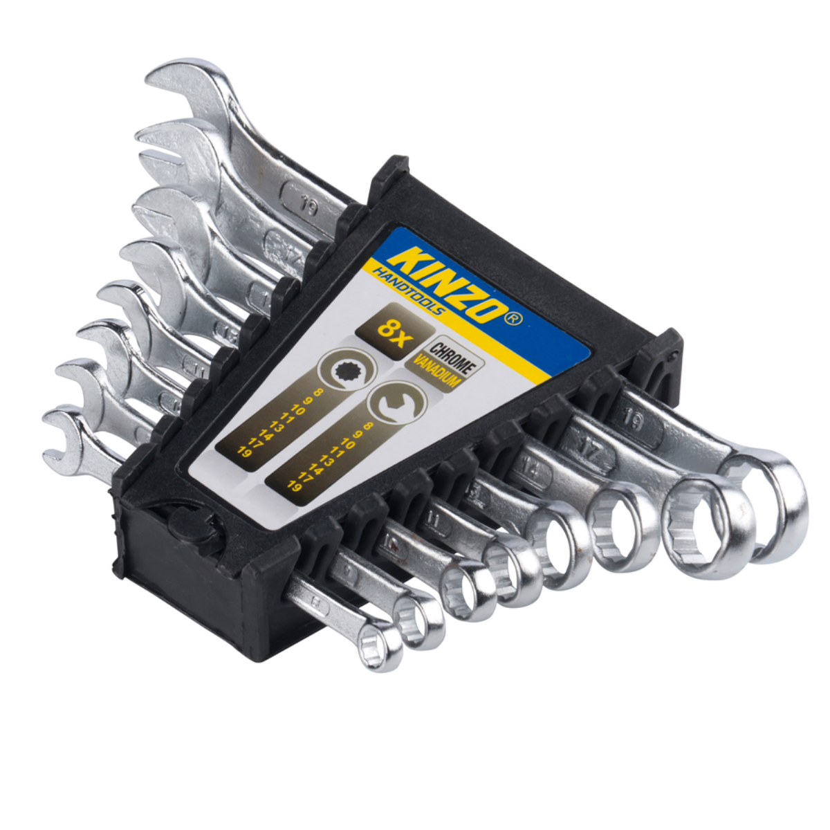 Kinzo Steeksleutelset 8 Stuks - maximondo