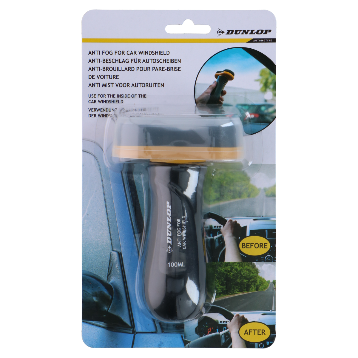Dunlop Anti Condens Auto Spons 100ML - maximondo