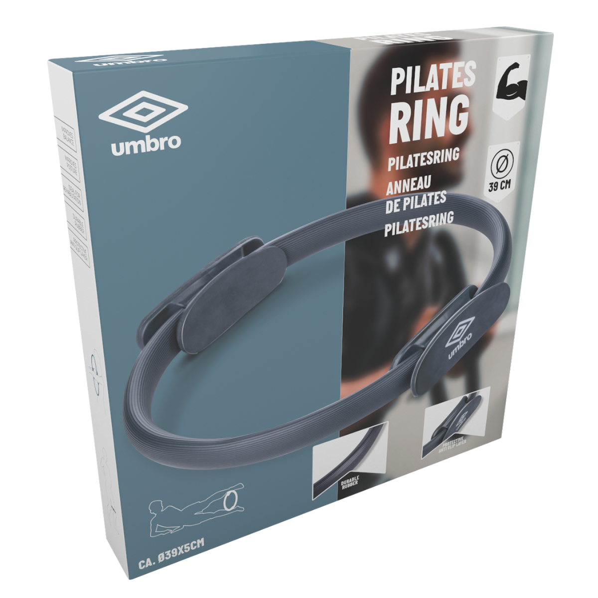 Umbro Pilates Yoga Ring, Blauw - maximondo