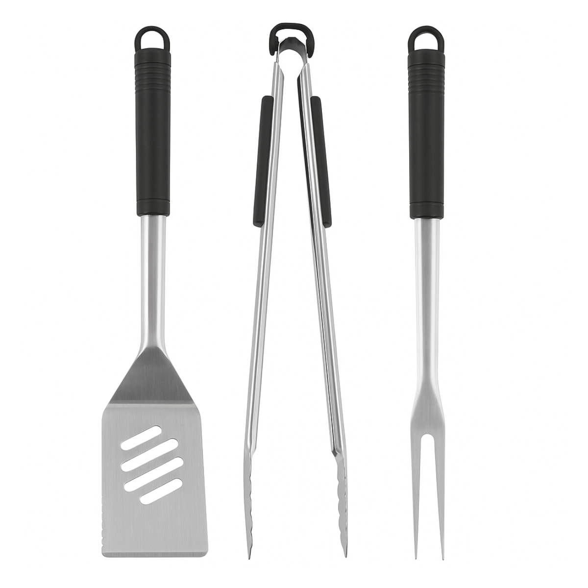 alpina BBQ Gereedschap – 6-Delige Set met BBQ Tang & Spatel - maximondo