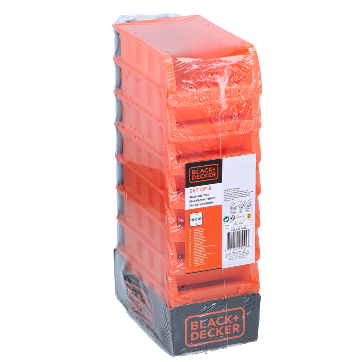 BLACK+DECKER 8 Voorraadschalen - maximondo