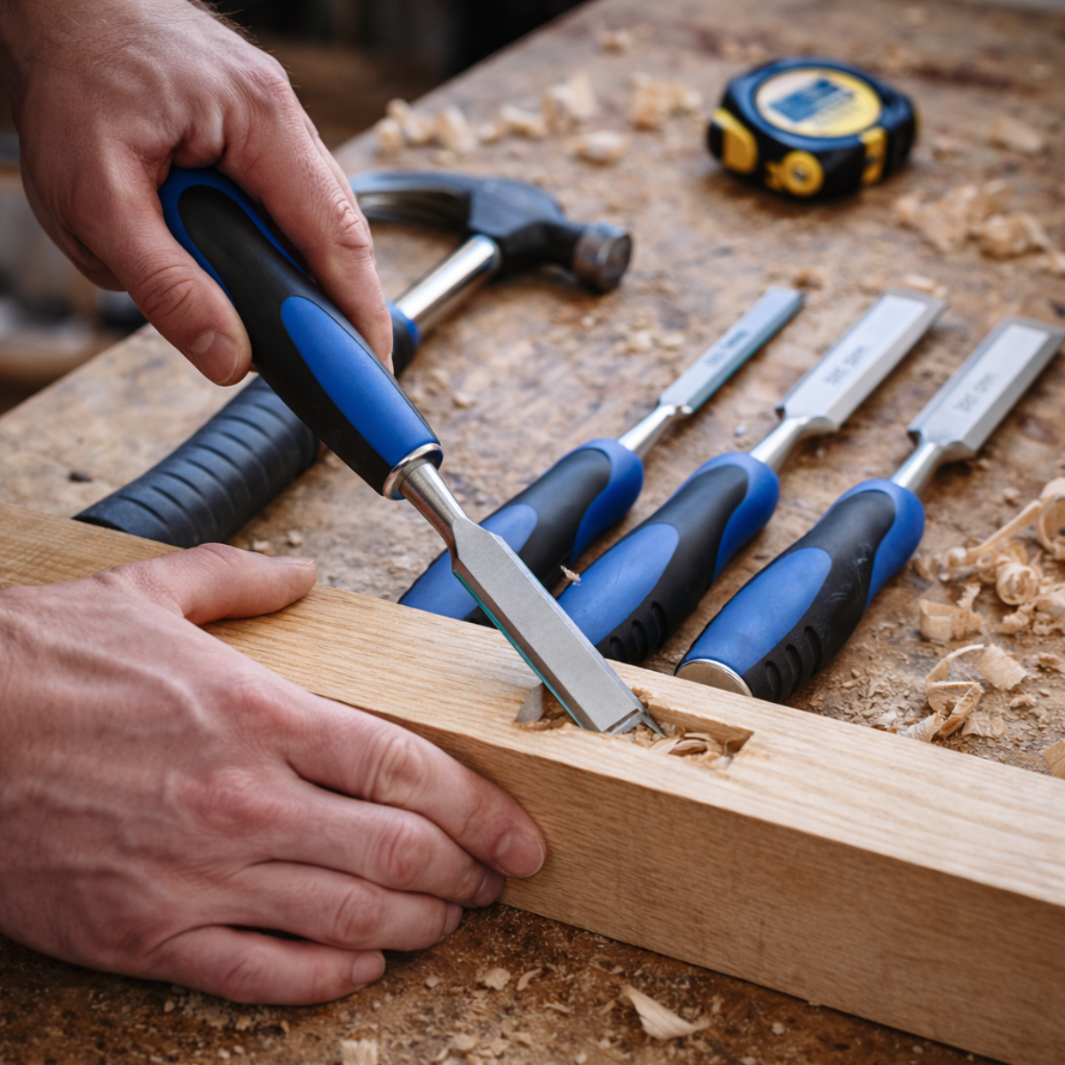 Kinzo Beitelset 4 Stuks