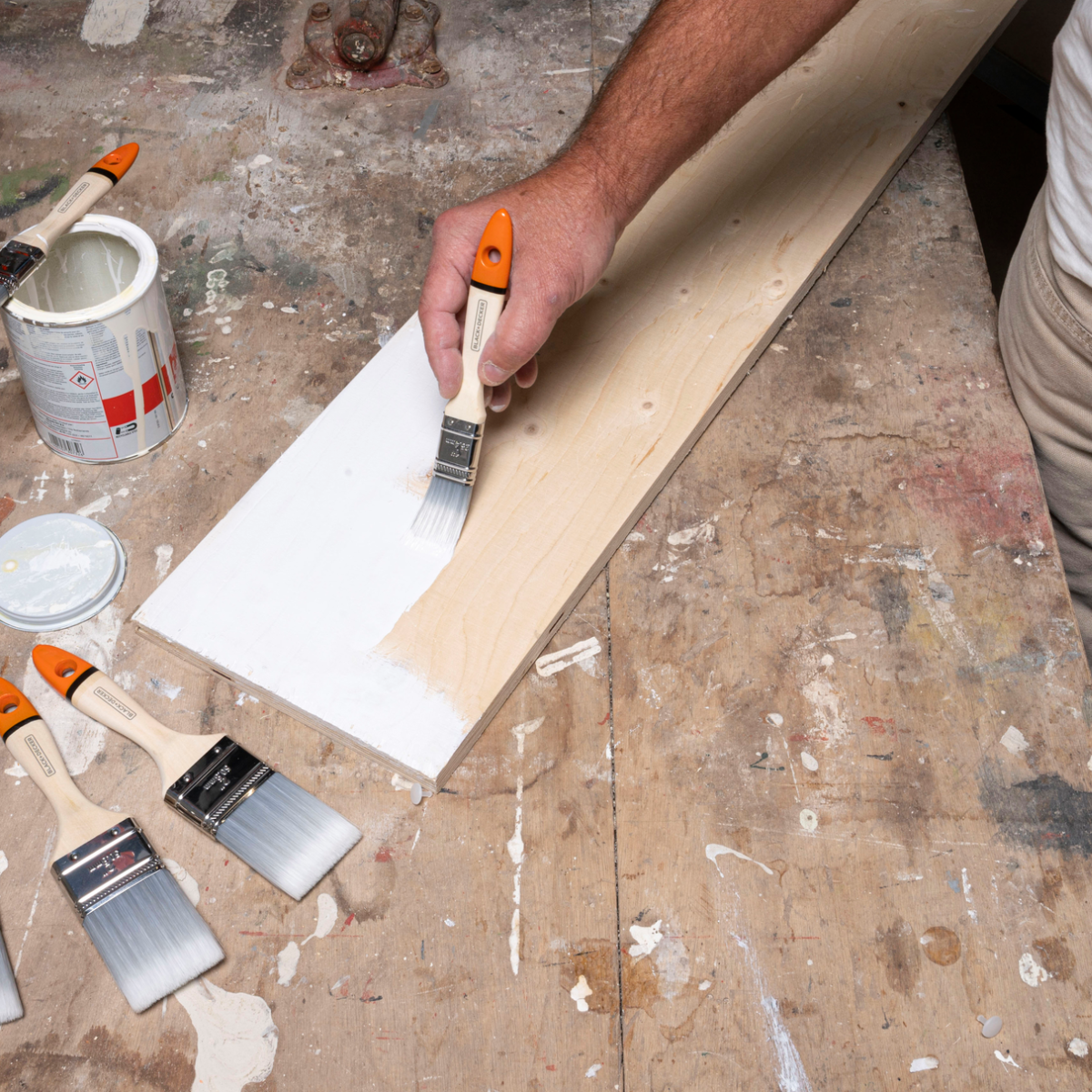 BLACK+DECKER Verfkwastenset - 5-delige Set - maximondo