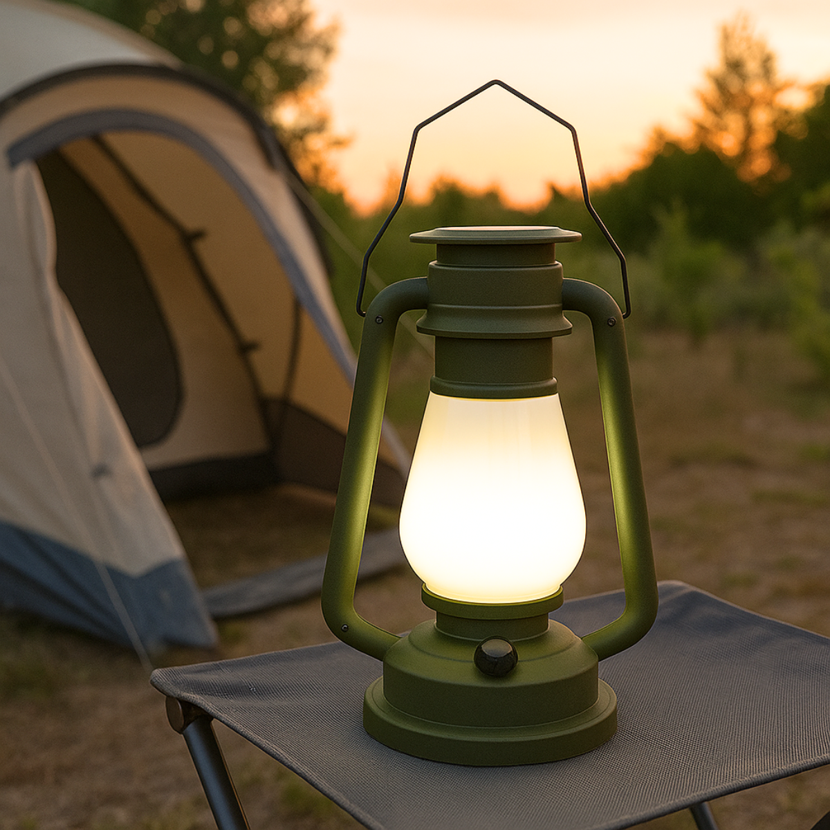 Camp Active Solar Kampeerlantaarn - Dimbare Buitenlamp - maximondo