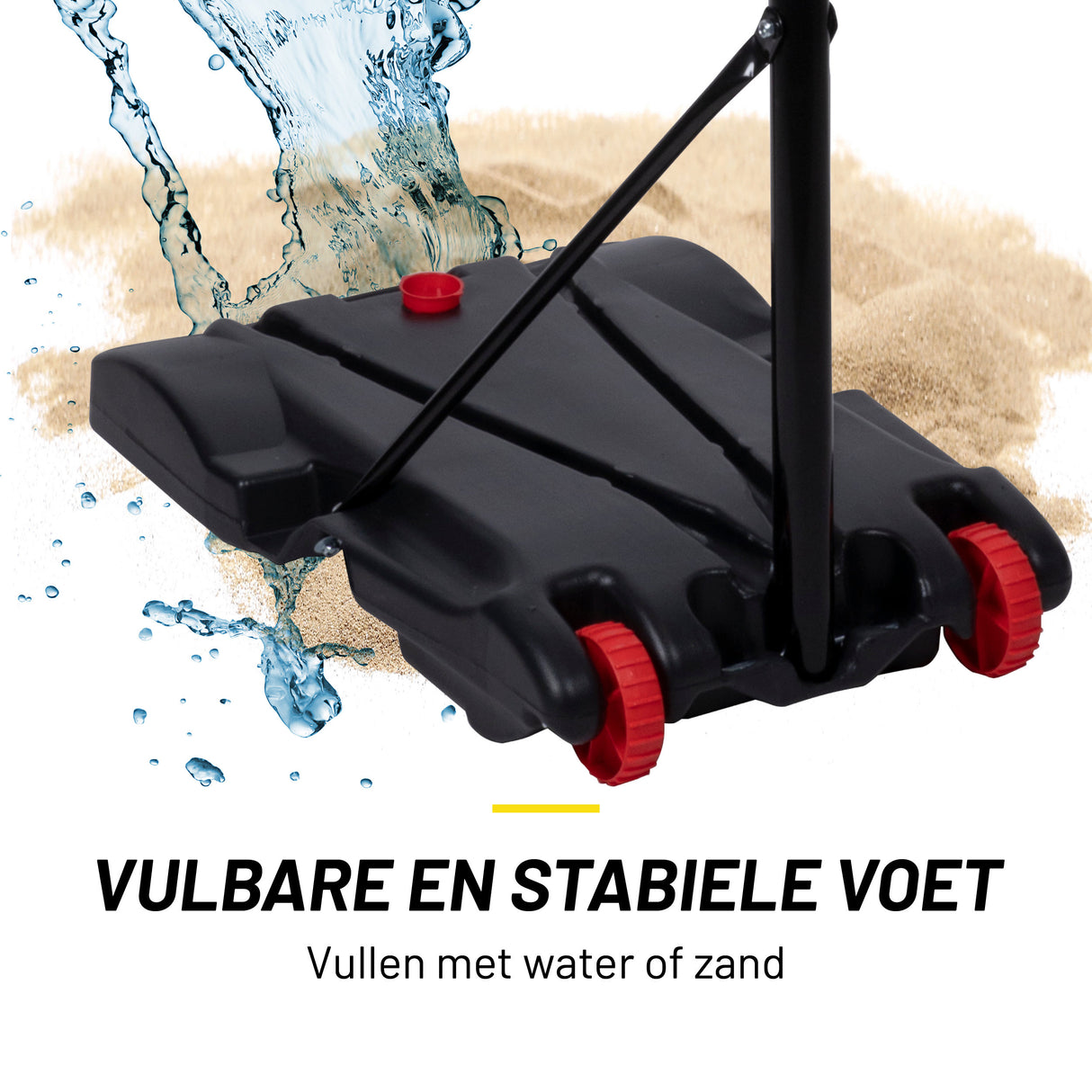 Dunlop Basketbal Verstelbare Basketbal Standaard 165-205 cm - maximondo