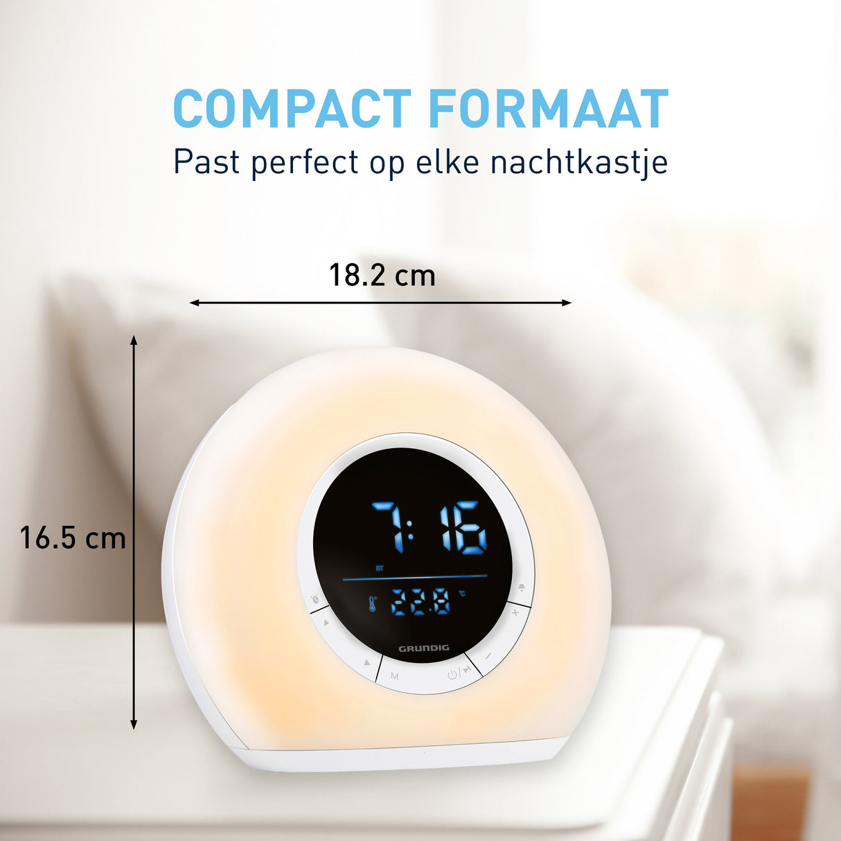 Grundig WakeUp Light Wekker - maximondo
