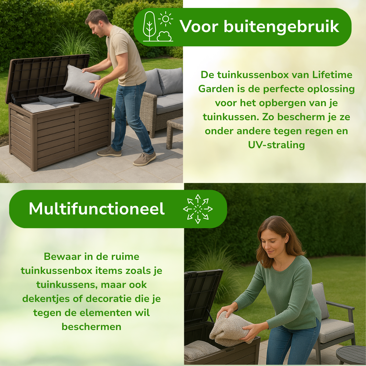 Tuinkussenbox 420L - maximondo