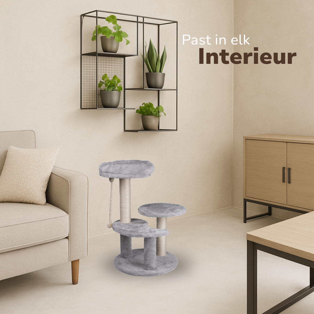 maxxpro Krabpaal voor Katten 62 CM - maximondo