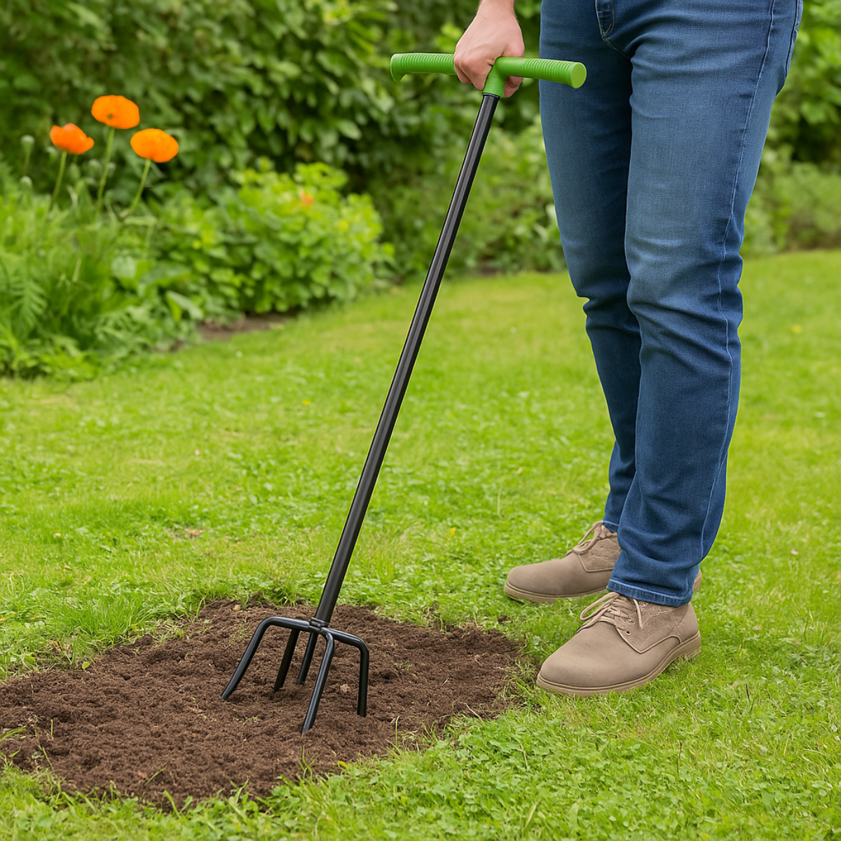 Kinzo Woelvork 96cm - Zilver - maximondo