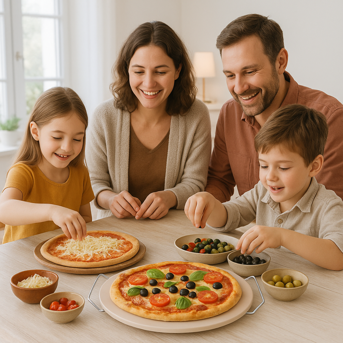 alpina Pizzasteen – Ø33 cm voor BBQ en Oven - maximondo