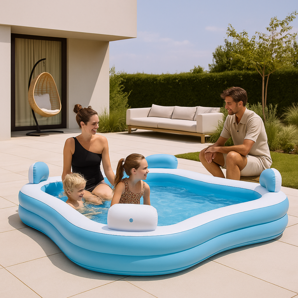 Family lounge pool 4 seats - maximondo