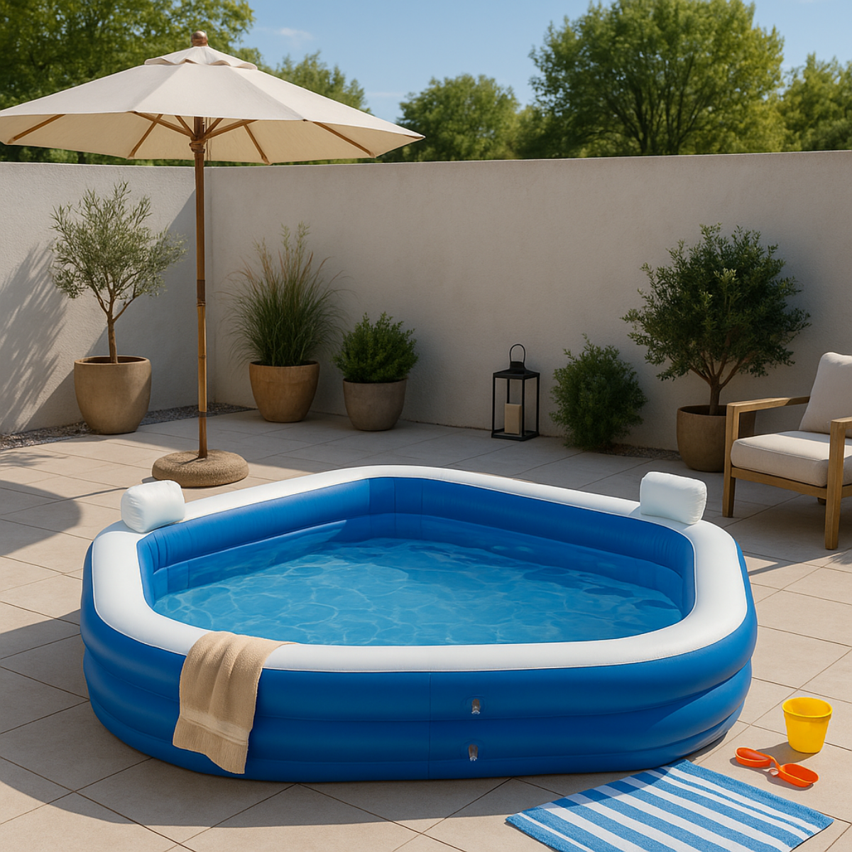 Creative Kids Vijfhoekig Zwembad - maximondo