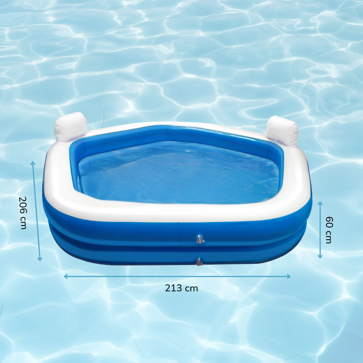 Creative Kids Vijfhoekig Zwembad - maximondo