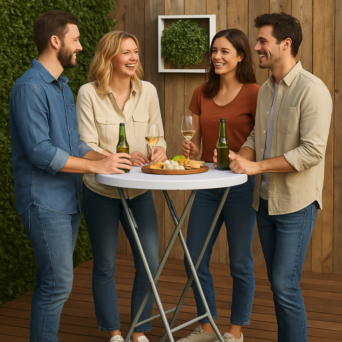 Opvouwbare Statafel Ø80x110 cm - maximondo