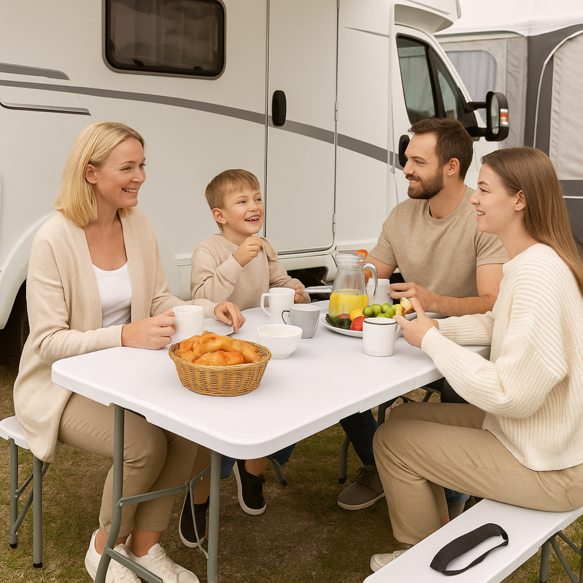 Opvouwbare Tafel Inklapbare Tafel 180x74x74 cm - maximondo