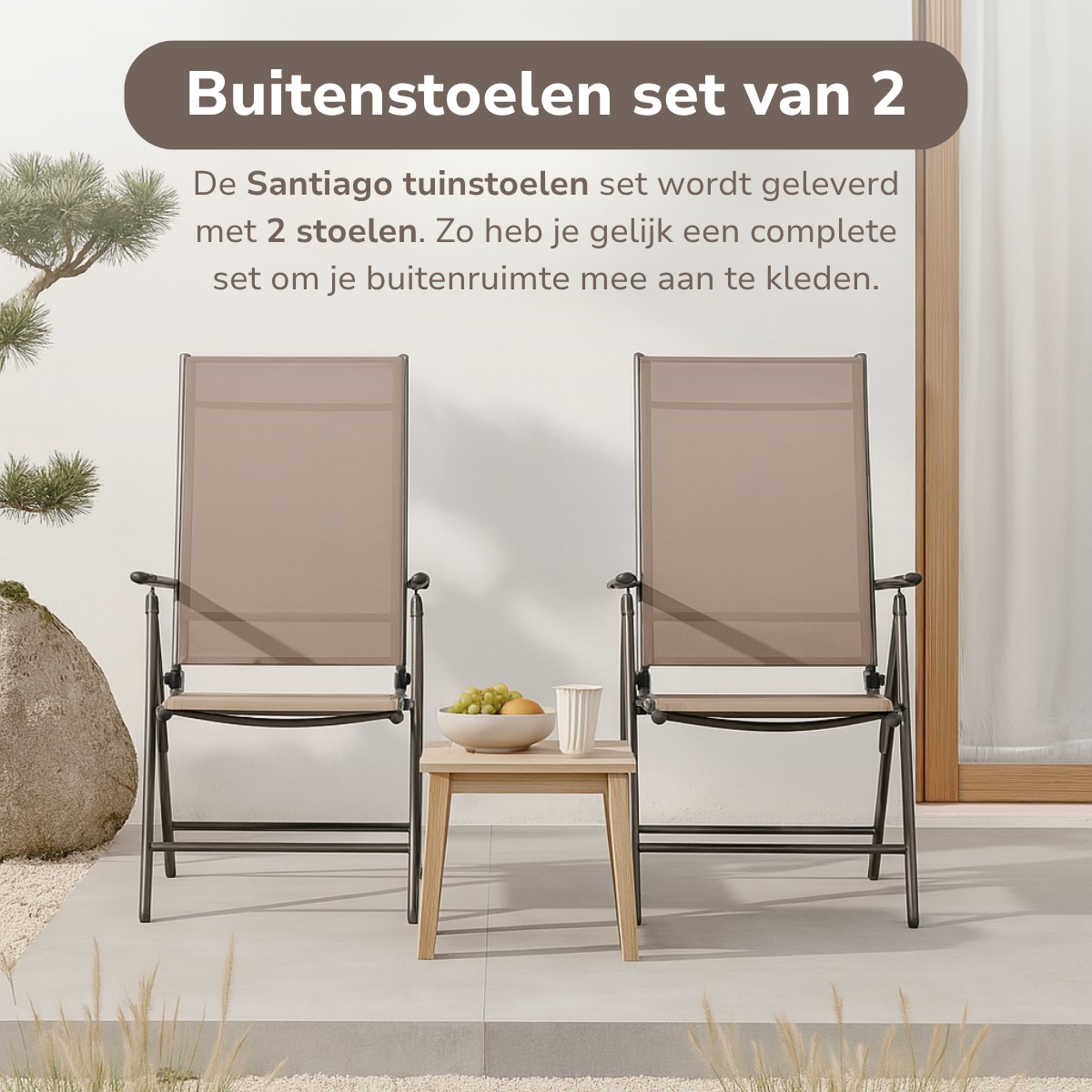 Lifetime Garden Tuinstoelen Set 2 Stuks - maximondo