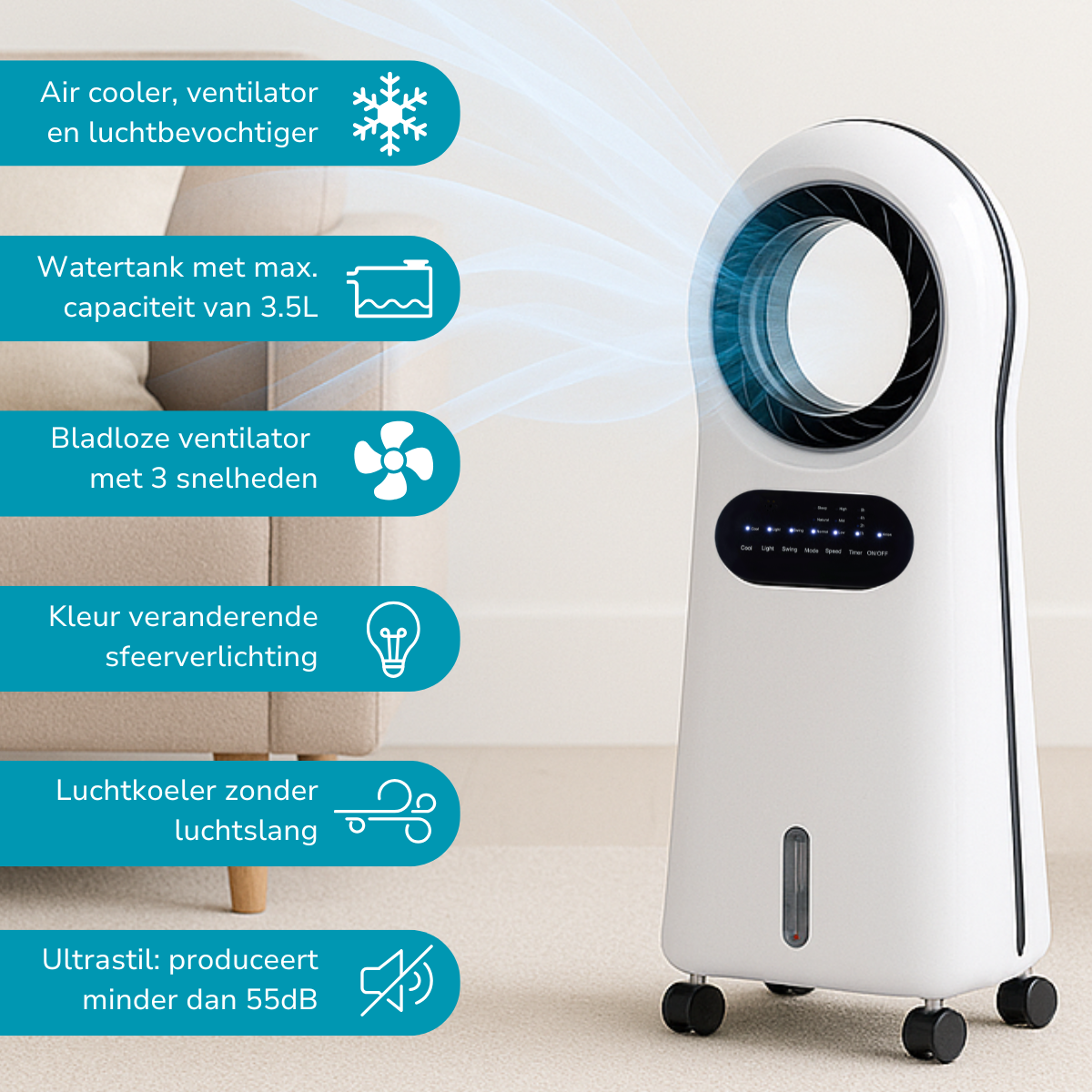 Lifetime Air Aircooler Ventilator - maximondo