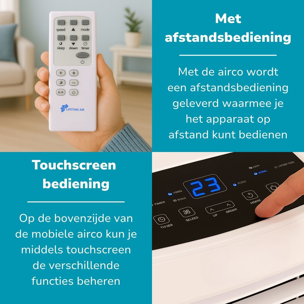 Lifetime Air Mobiele Airco - maximondo