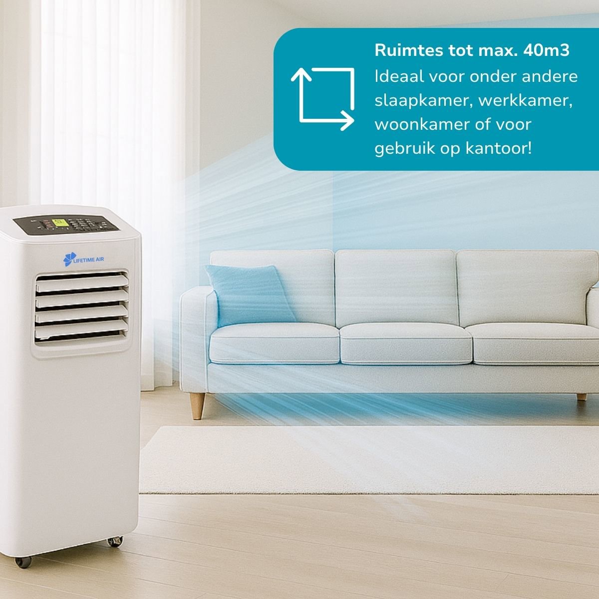 Lifetime Air Mobiele Airco - maximondo