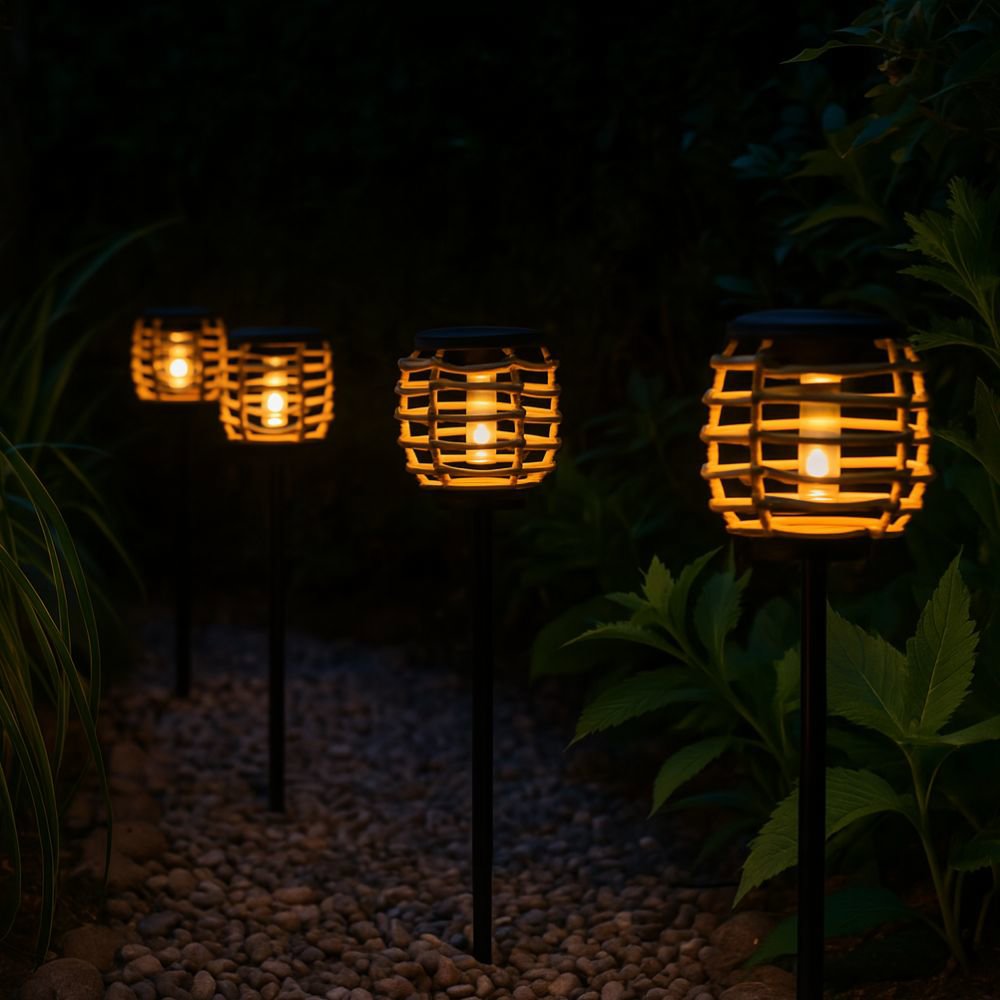 Arti Casa Tuinverlichting Solar – Tuinfakkel LED - maximondo