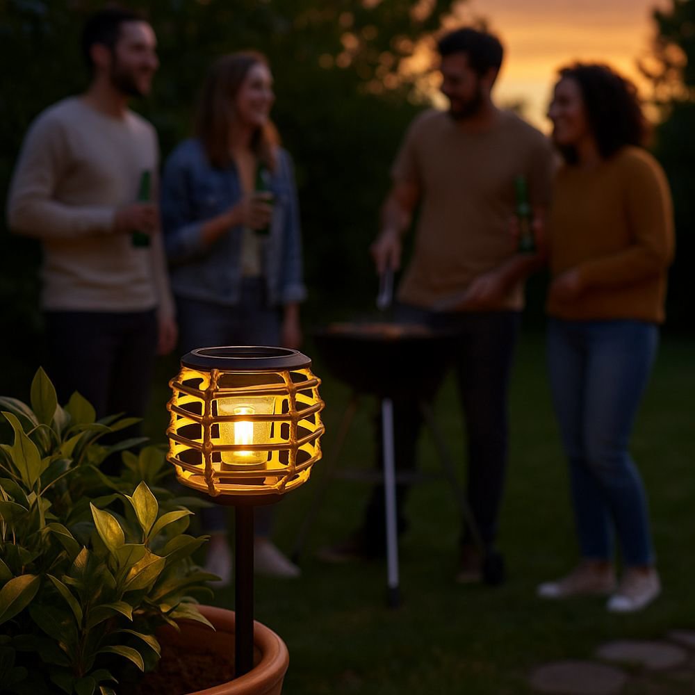 Arti Casa Tuinverlichting Solar – Tuinfakkel LED - maximondo