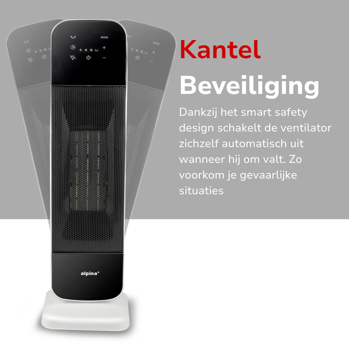 alpina Kachel en Ventilator - maximondo