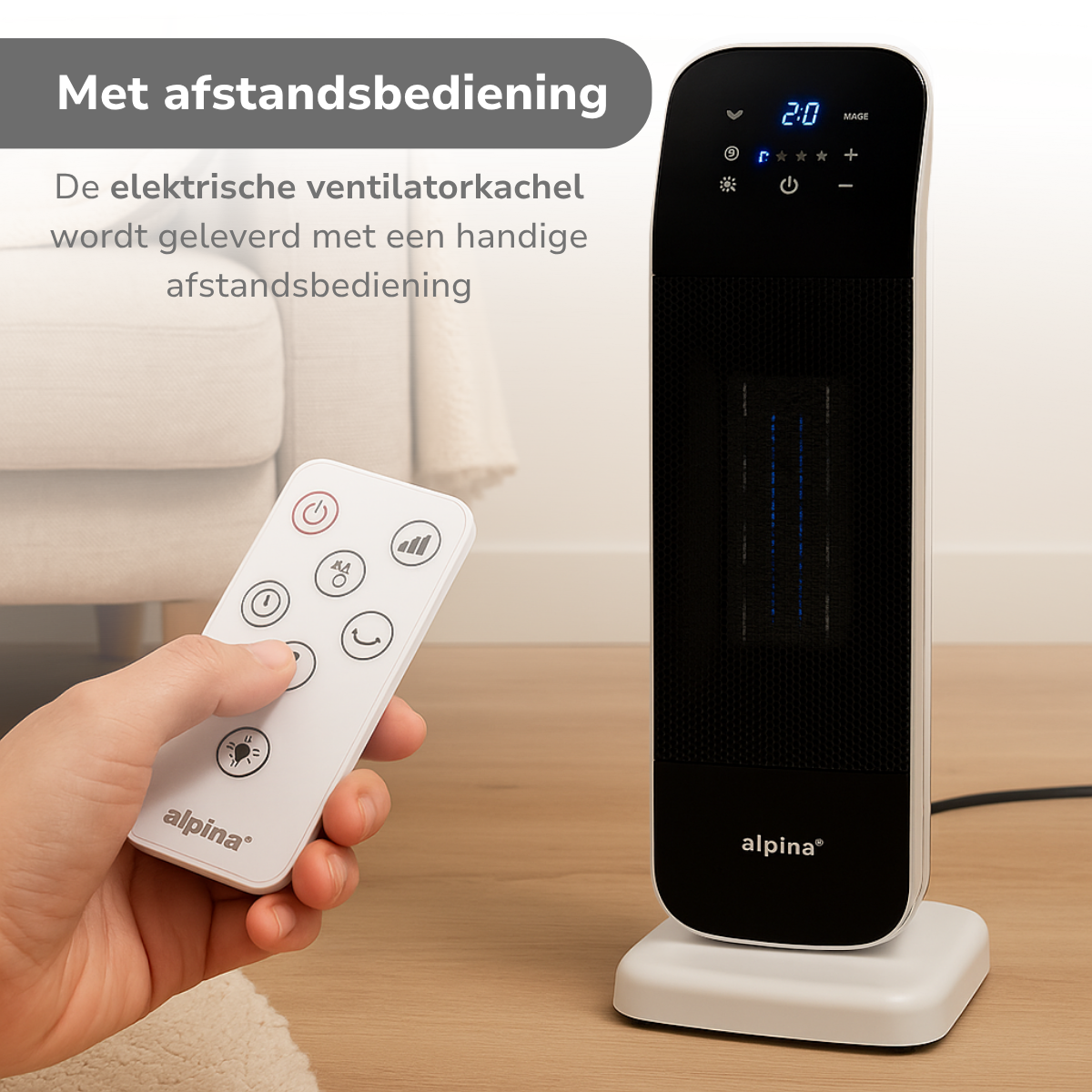 alpina Kachel en Ventilator - maximondo