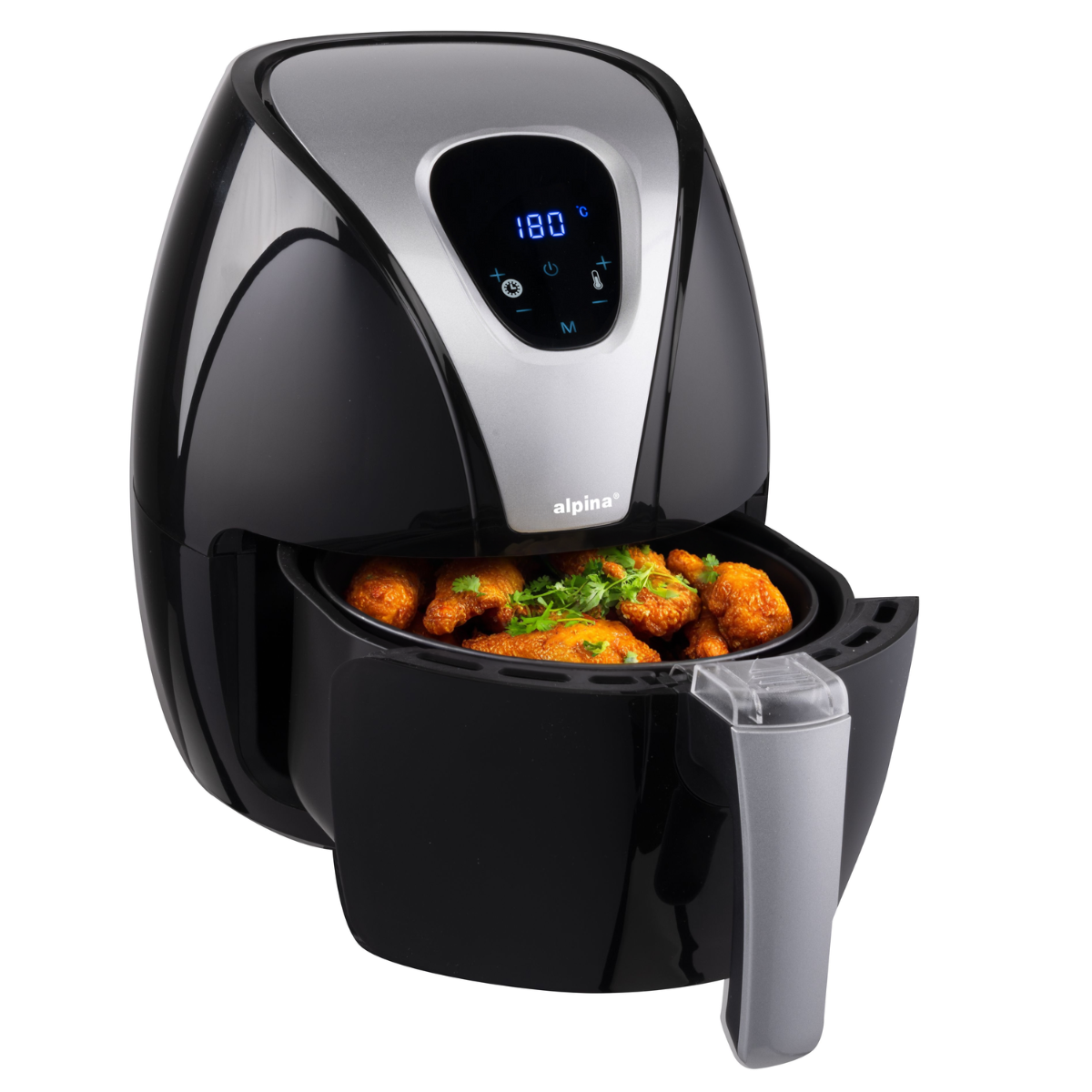 alpina Airfryer 2.4L - Heteluchtfriteuse voor 1-4 Personen - maximondo