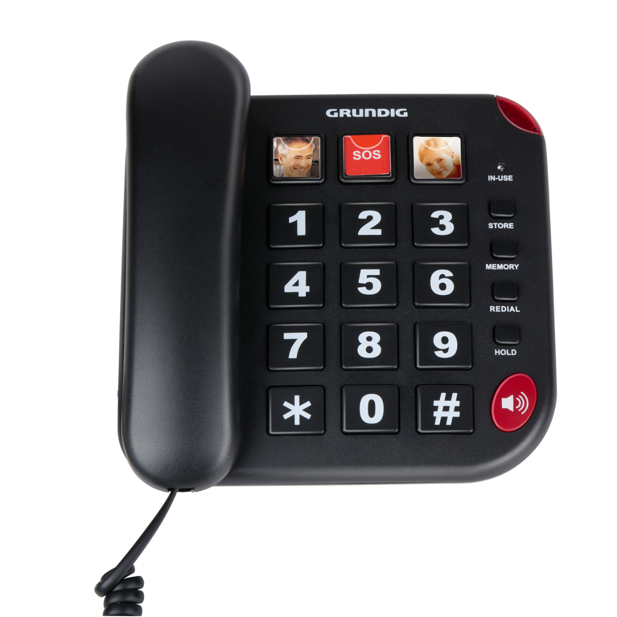 Grundig Senioren Telefoon met Grote Toetsen - maximondo