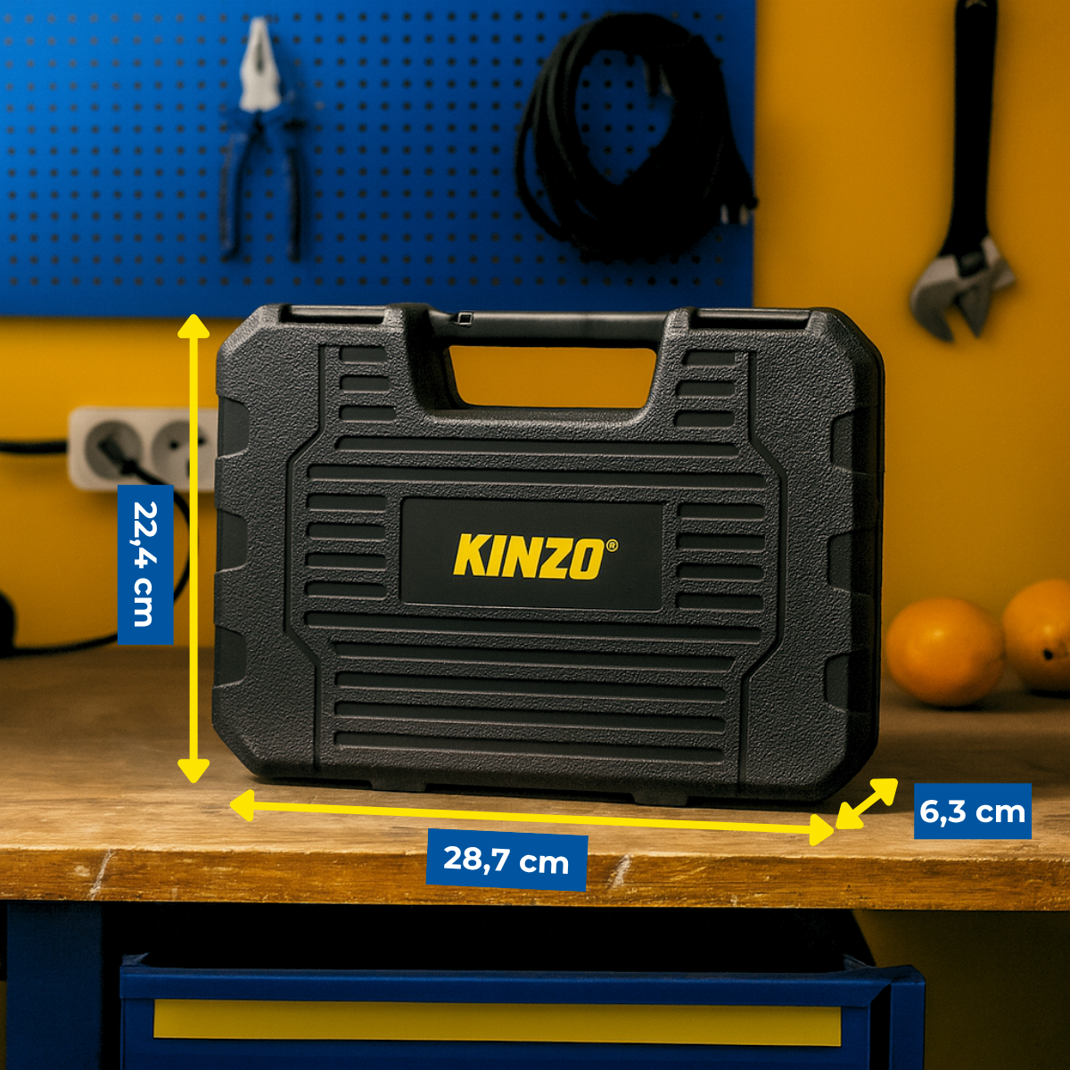 Kinzo Fiets Reparatieset 21-Delig - maximondo