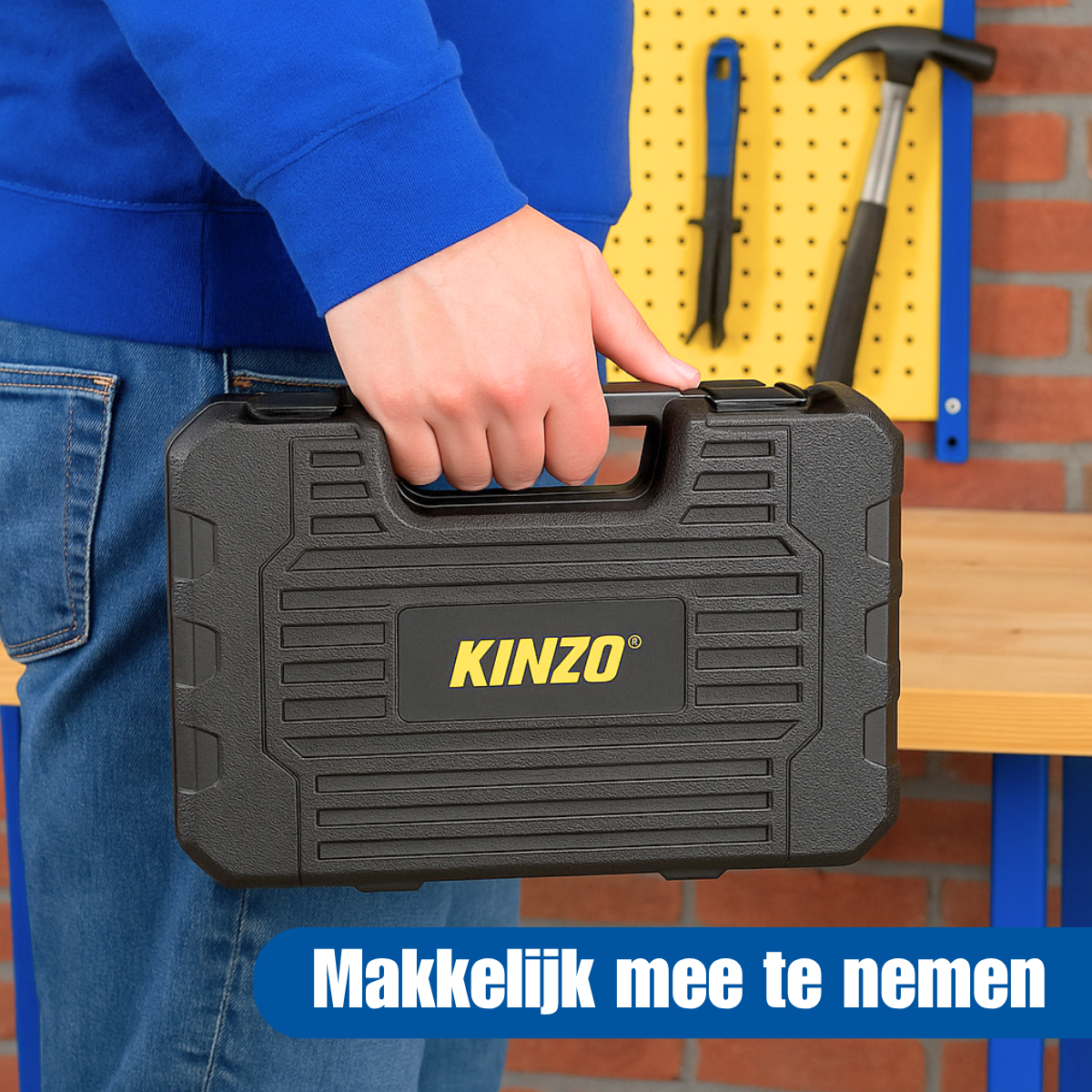 Kinzo Fiets Reparatieset 21-Delig - maximondo