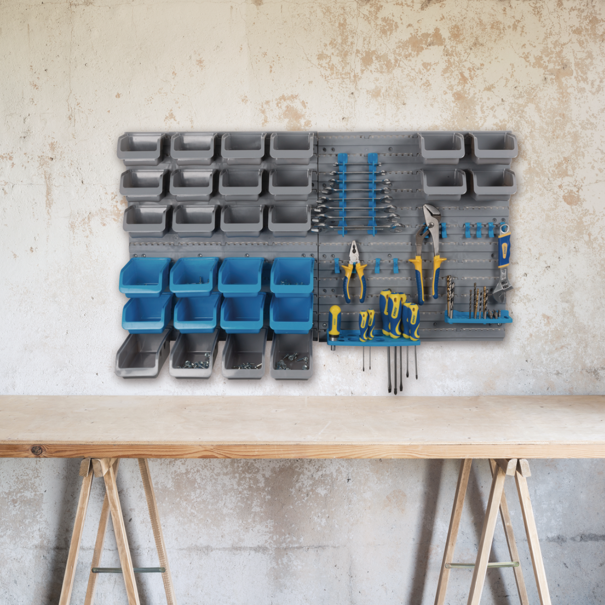 Kinzo Gereedschapswand 43Delig - maximondo