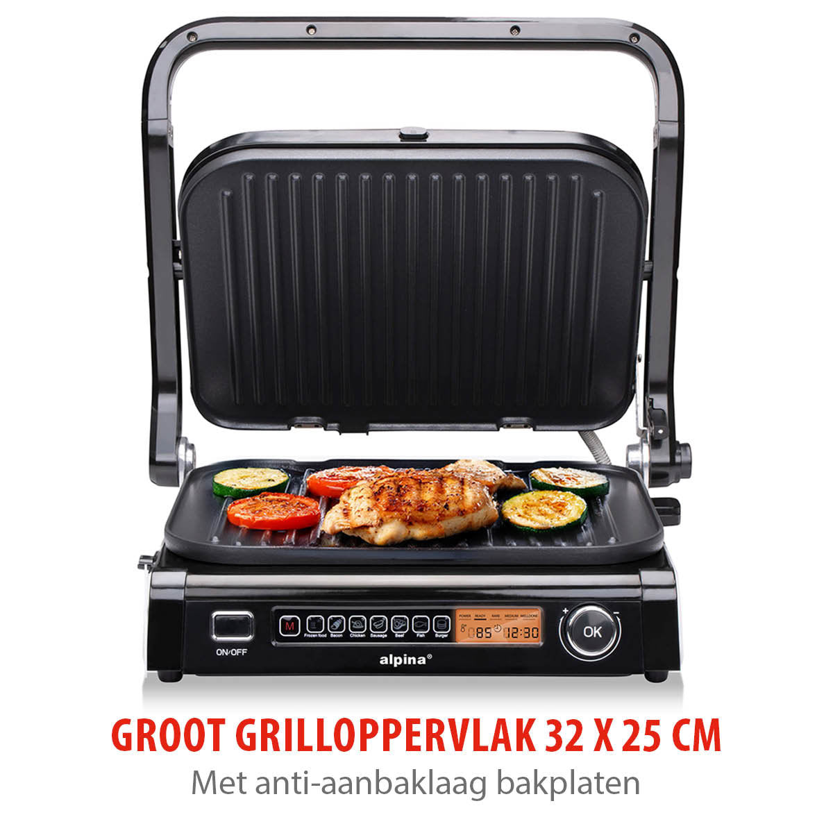 alpina Grill Apparaat, 8 standen - maximondo