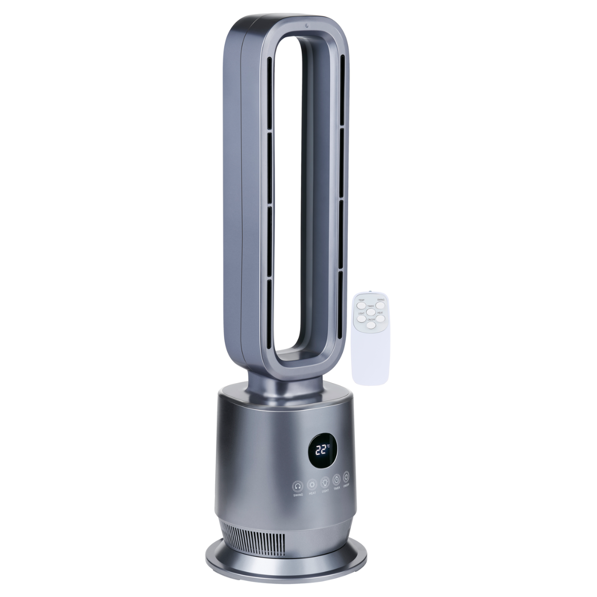 alpina 2-in-1 Bladloze Kachel en Ventilator 2000W