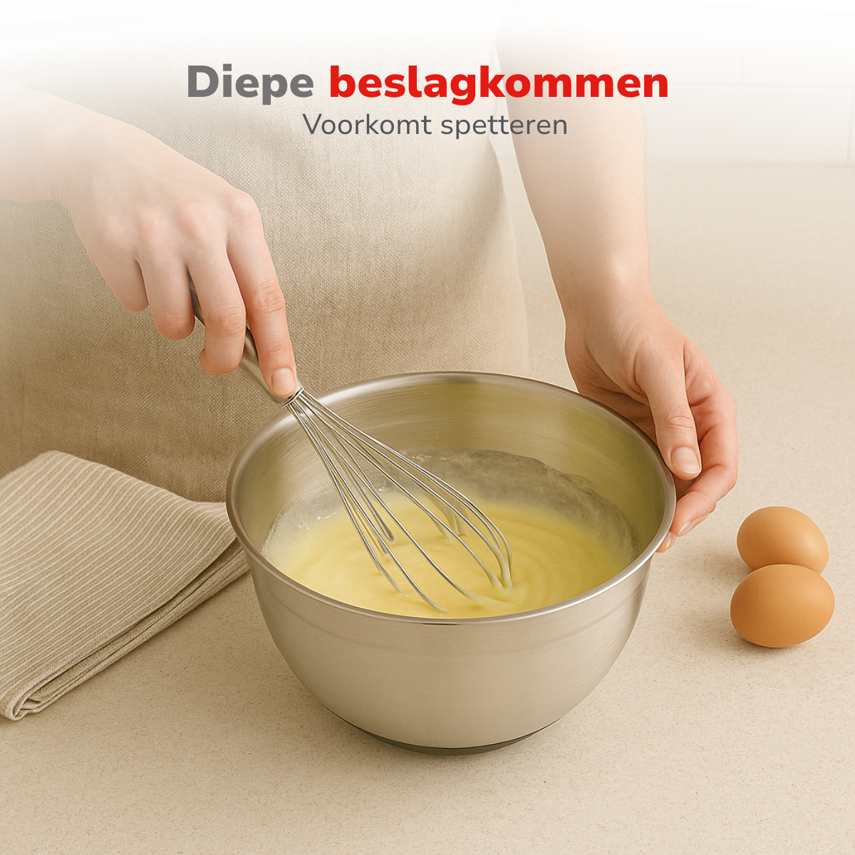 alpina RVS Kommen 3Delig - maximondo