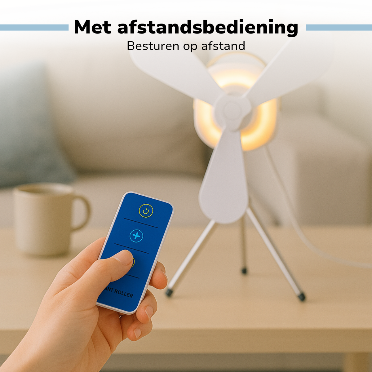 Lifetime Air Tafelventilator USB-C Oplaadbaar - maximondo