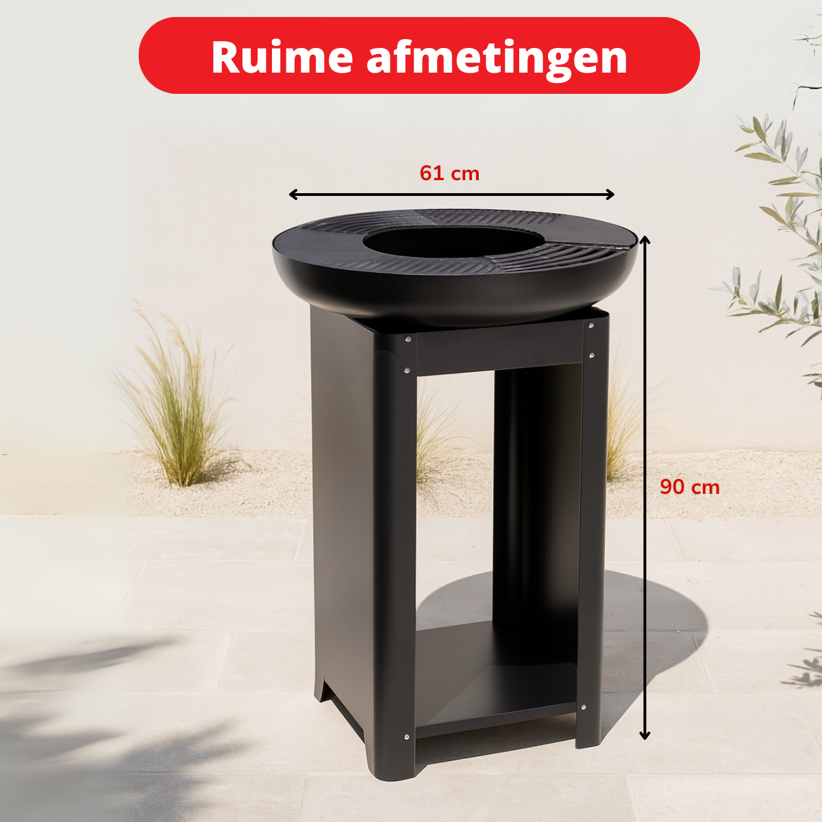 BBQ Collection 3in-1 Vuurkorf - maximondo