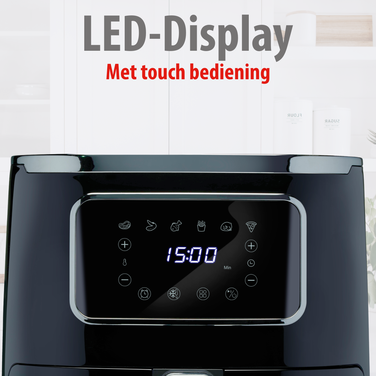 alpina Airfryer 4.5L - Heteluchtfriteuse voor 1-4 Personen - maximondo