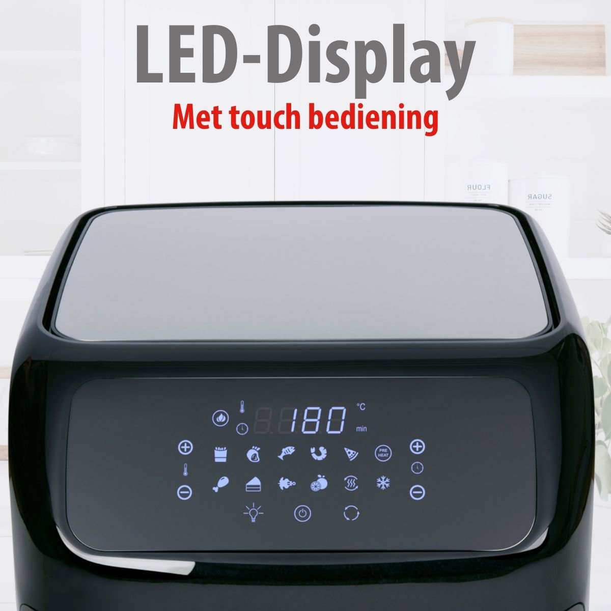 alpina Airfryer Oven XXXL - Heteluchtfriteuse 12L - maximondo