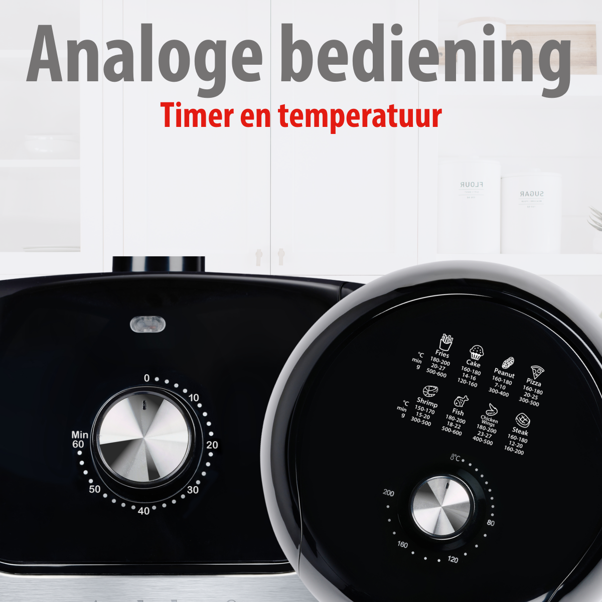 alpina Airfryer 3.5L - Heteluchtfriteuse voor 1-4 Personen - maximondo