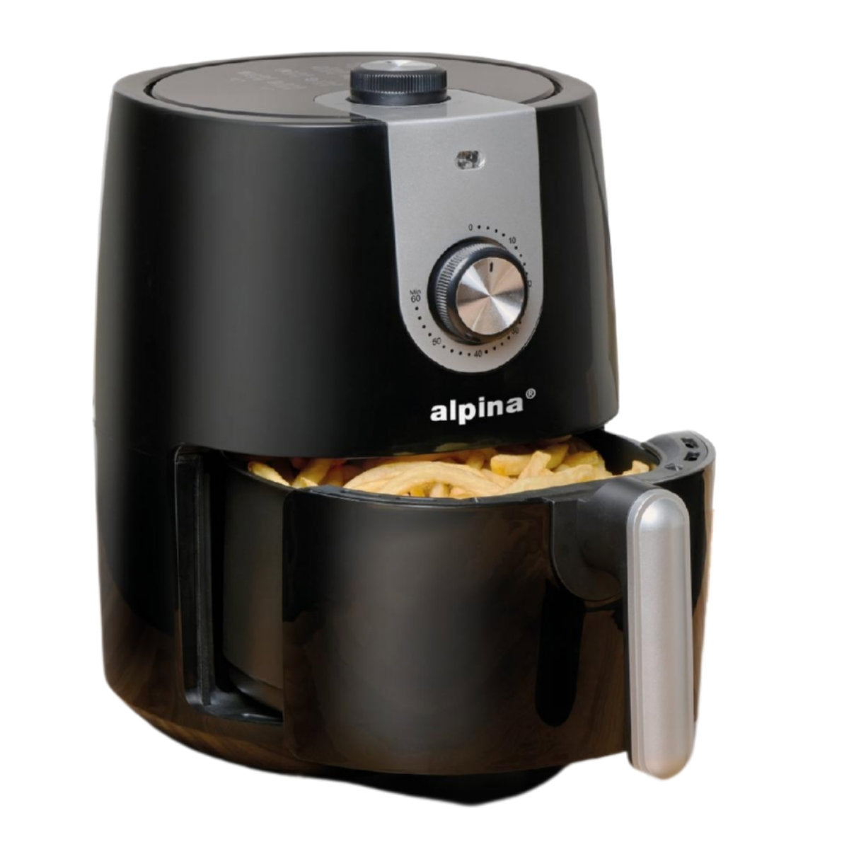 alpina Airfryer 2L - Heteluchtfriteuse voor 1-4 Personen - maximondo
