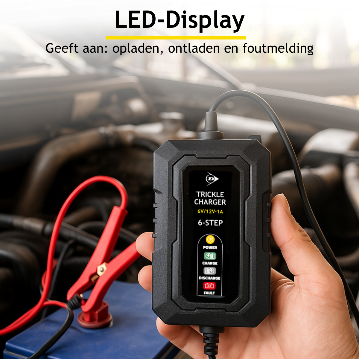 Dunlop Druppellader 6/12V 1A - maximondo