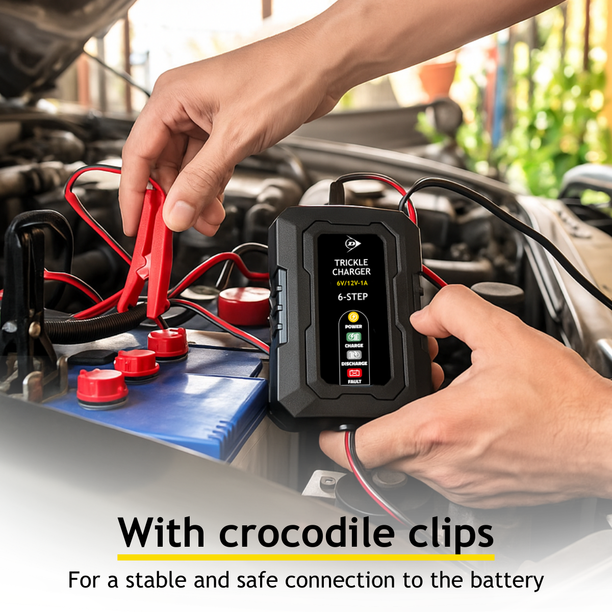 Dunlop Druppellader 6/12V 1A - maximondo