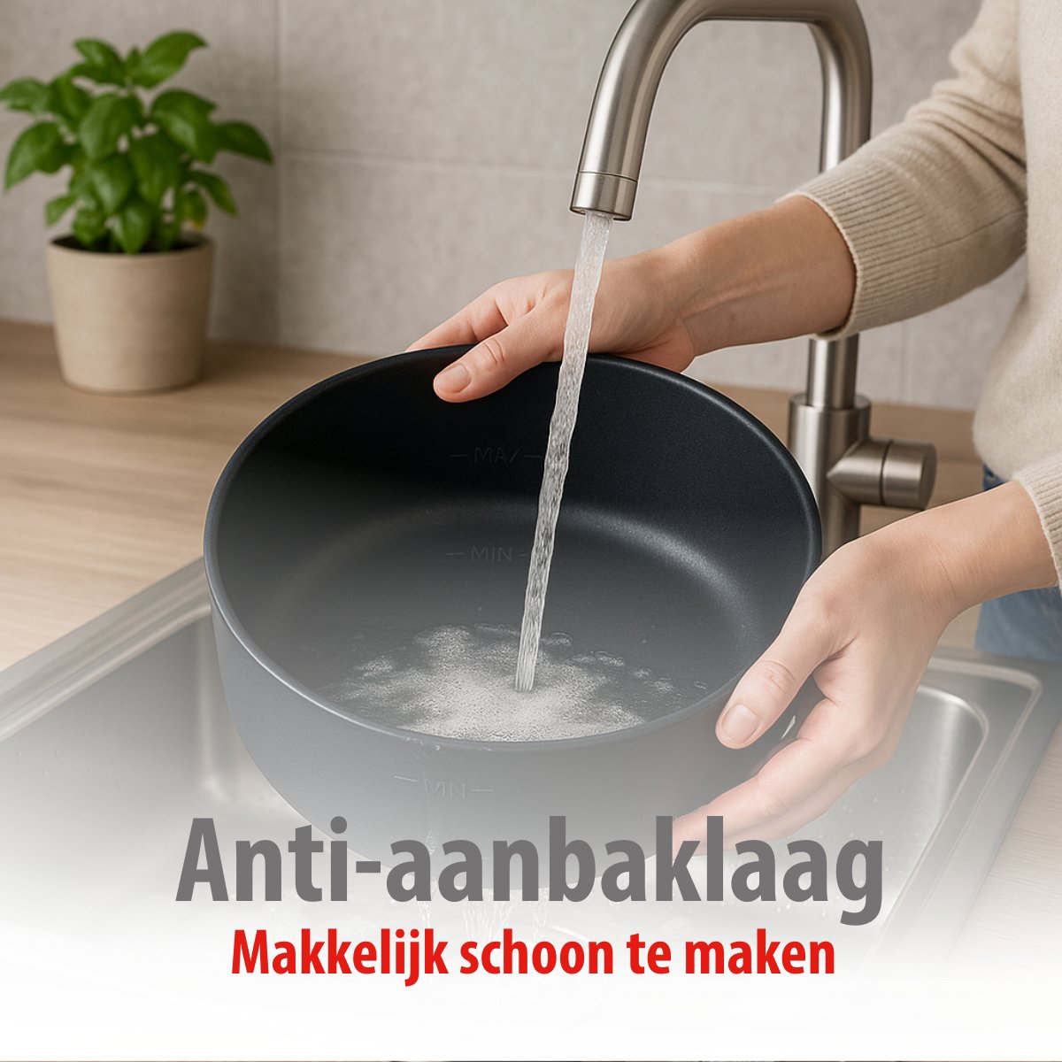 alpina Fondueset Elektrisch 800W – Fonduepan 2L - maximondo