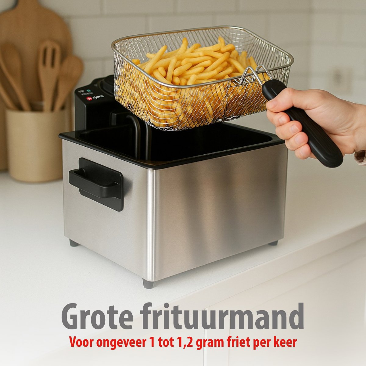 alpina Frituurpan 5 Liter - Dubbele Friteuse - maximondo