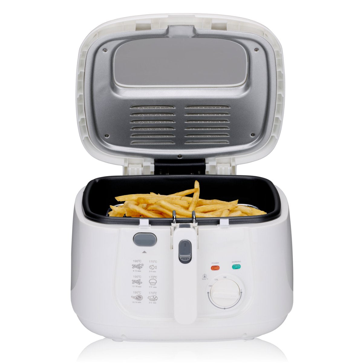 alpina Frituurpan 2.5L - Wit - maximondo