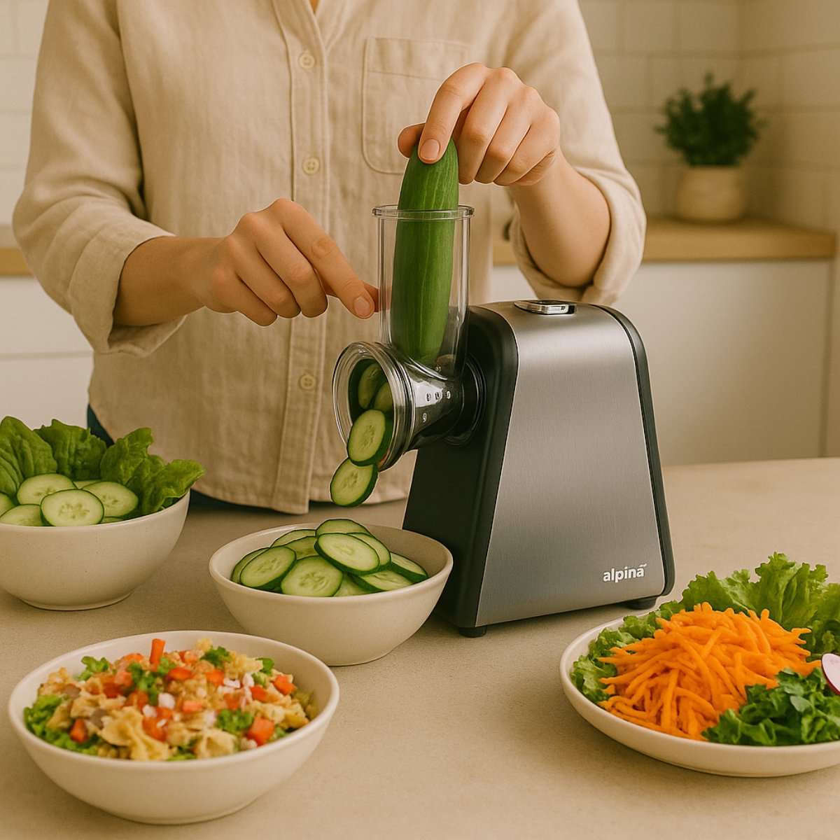 alpina Elektrische Groentesnijder - maximondo